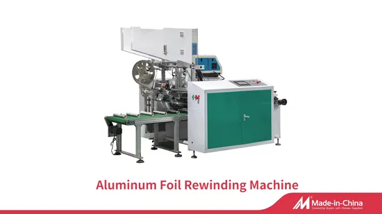 Automatic Aluminum Foil Roll to Roll Slitting Paper Cutting Machine Factory